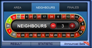 SBOTOP Live Casino  Roulette Neighbours Bet 3